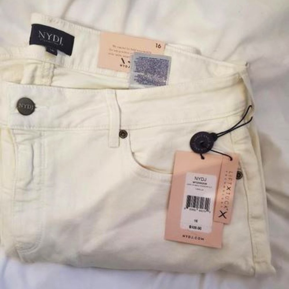 NYDJ Marilyn Ankle Pant with Sideseam Slit